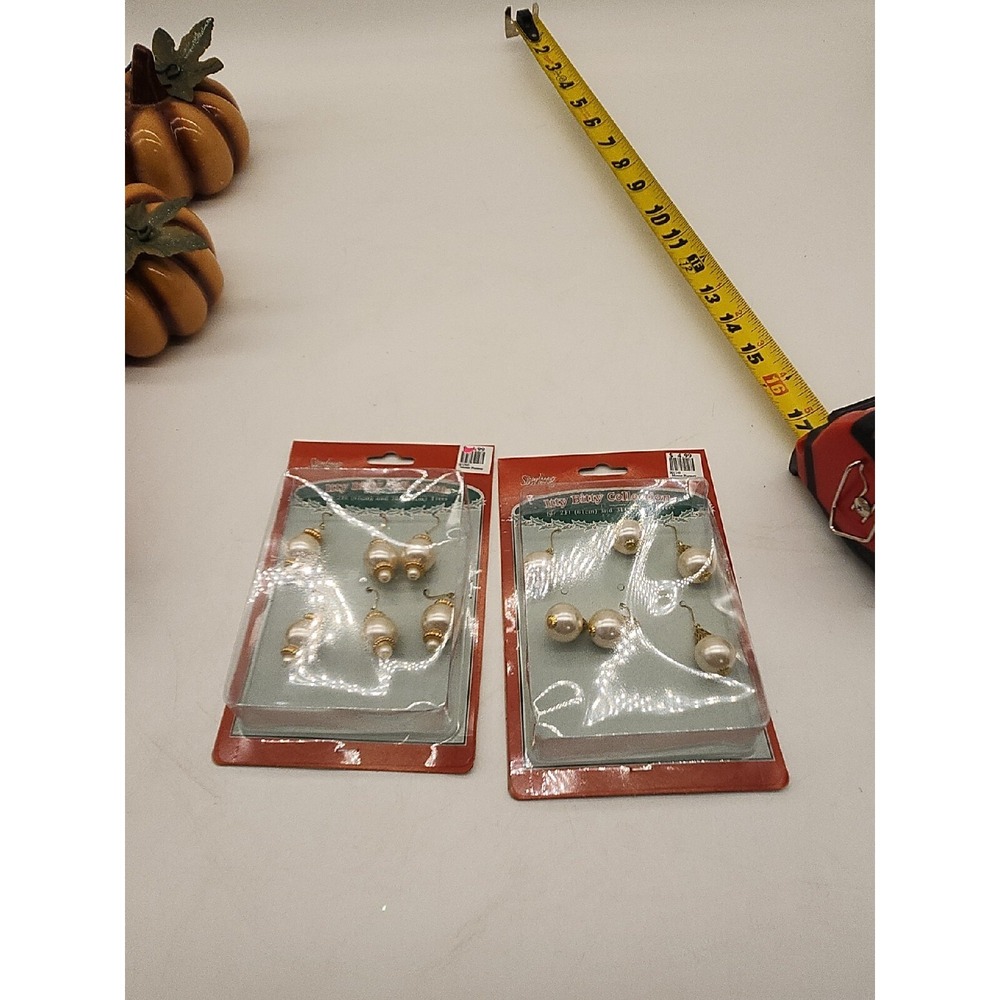 Vintage Itty Bitty Collection Christmas Ornaments For 2ft.‎ Trees 2 New Packages